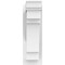 Ekena Millwork Merced Architectural Grade PVC Outlooker with Traditional Ends, 7"W X 16"D X 22"H OUTP07X16X22MRC01 - alternate 3